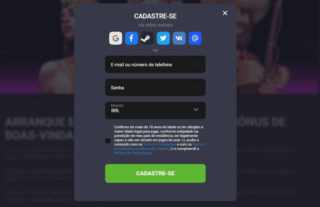 Registro e login na GGBet Brasil Como se registrar na GG.Bet e receber um bônus de boas-vindas? Instruções para jogadores brasileiros!